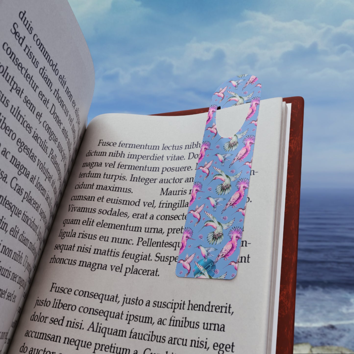 BIRDIE Bookmark-PALE BLUE