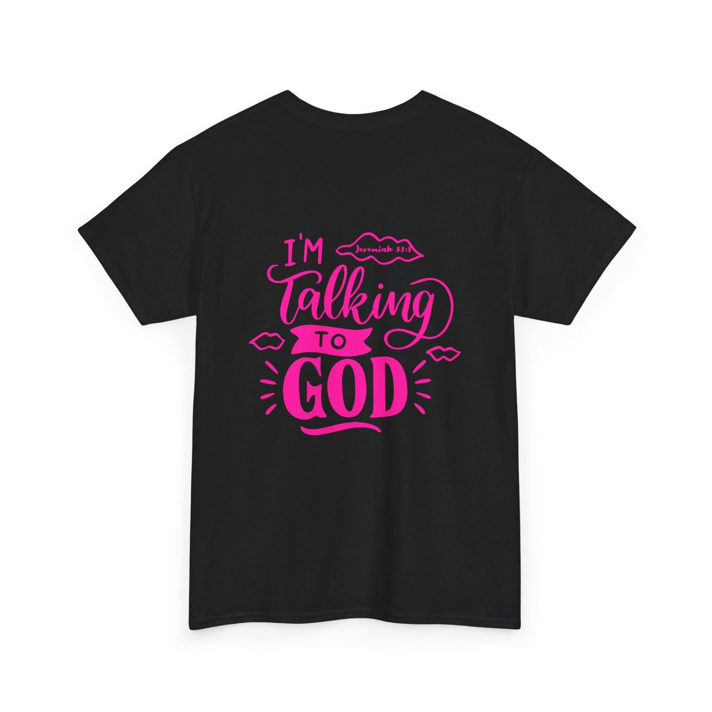 Talking to God Unisex Heavy Cotton Tee