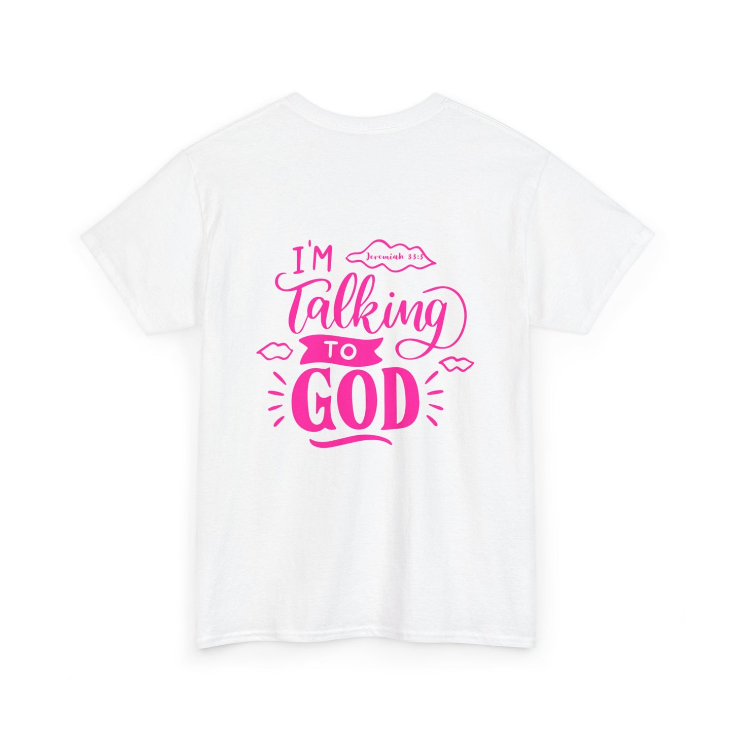 Talking to God Unisex Heavy Cotton Tee