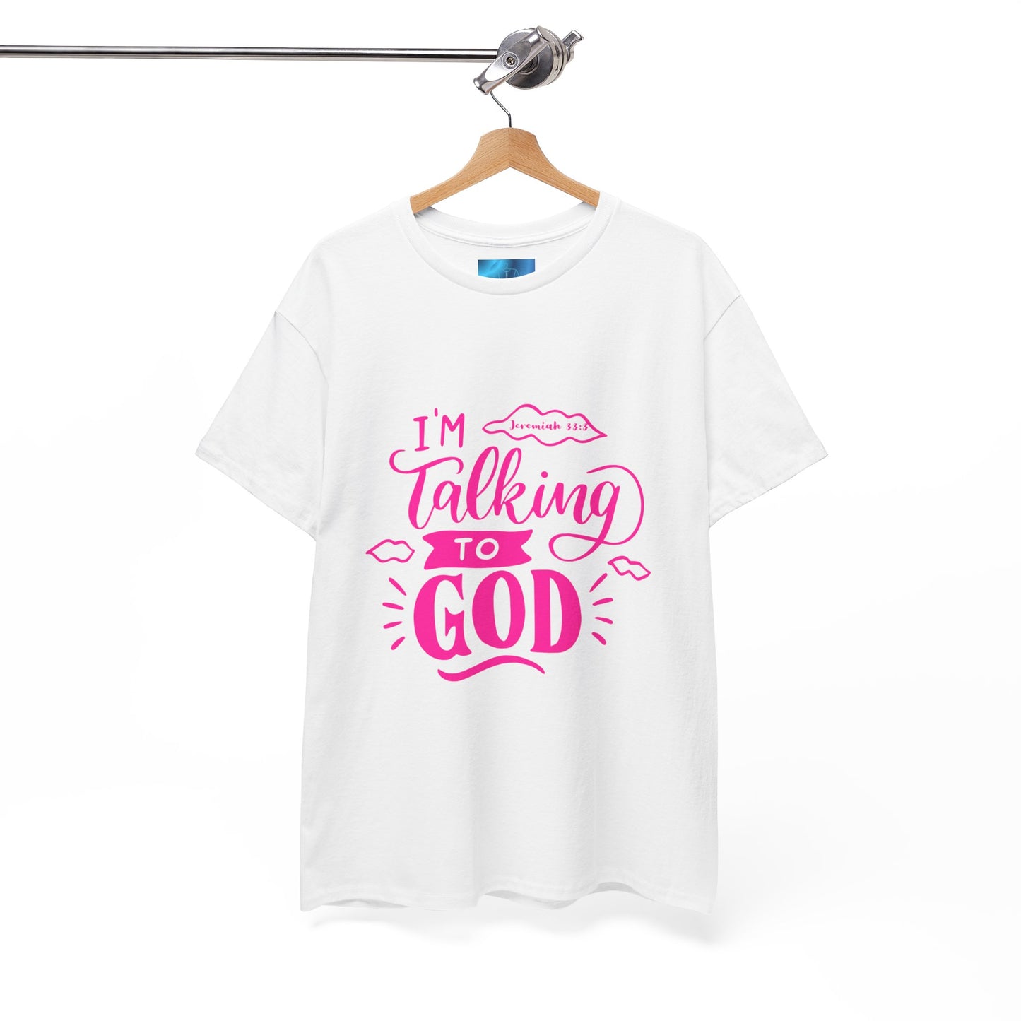 Talking to God Unisex Heavy Cotton Tee