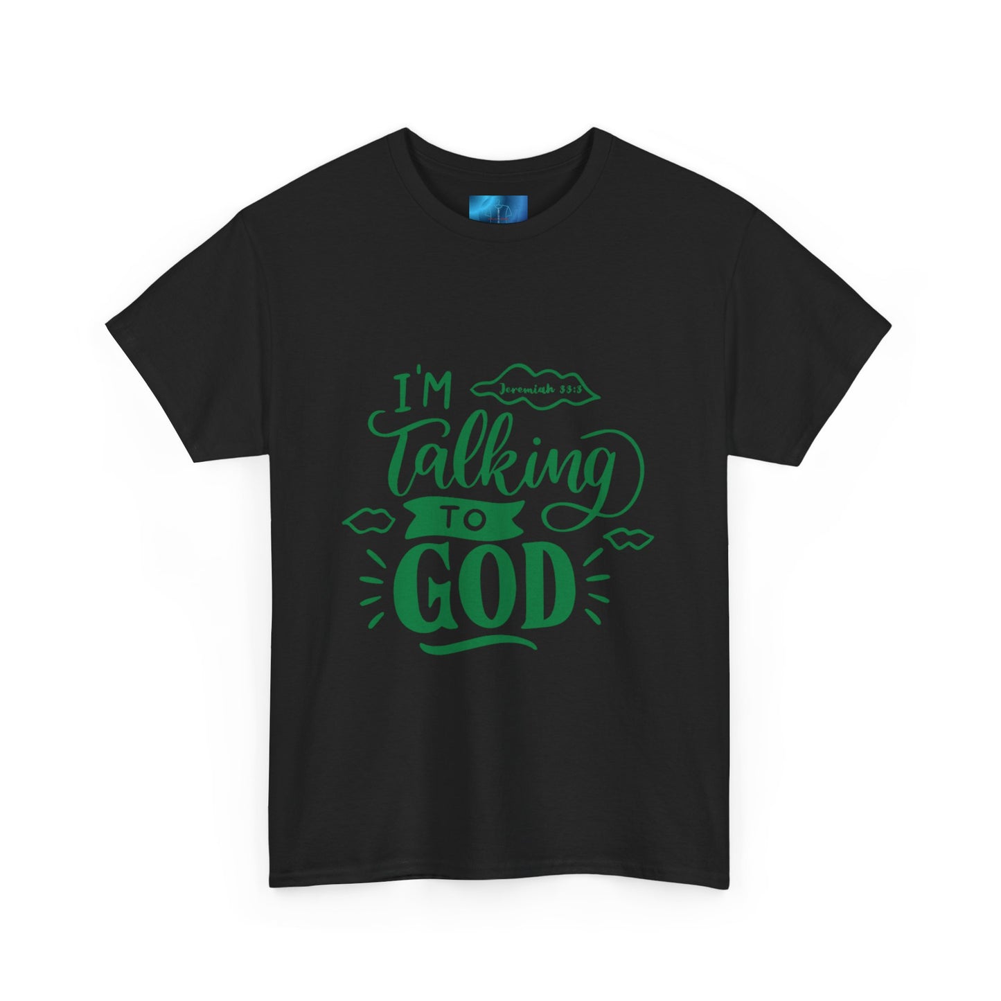 Talking to God Unisex Heavy Cotton Tee