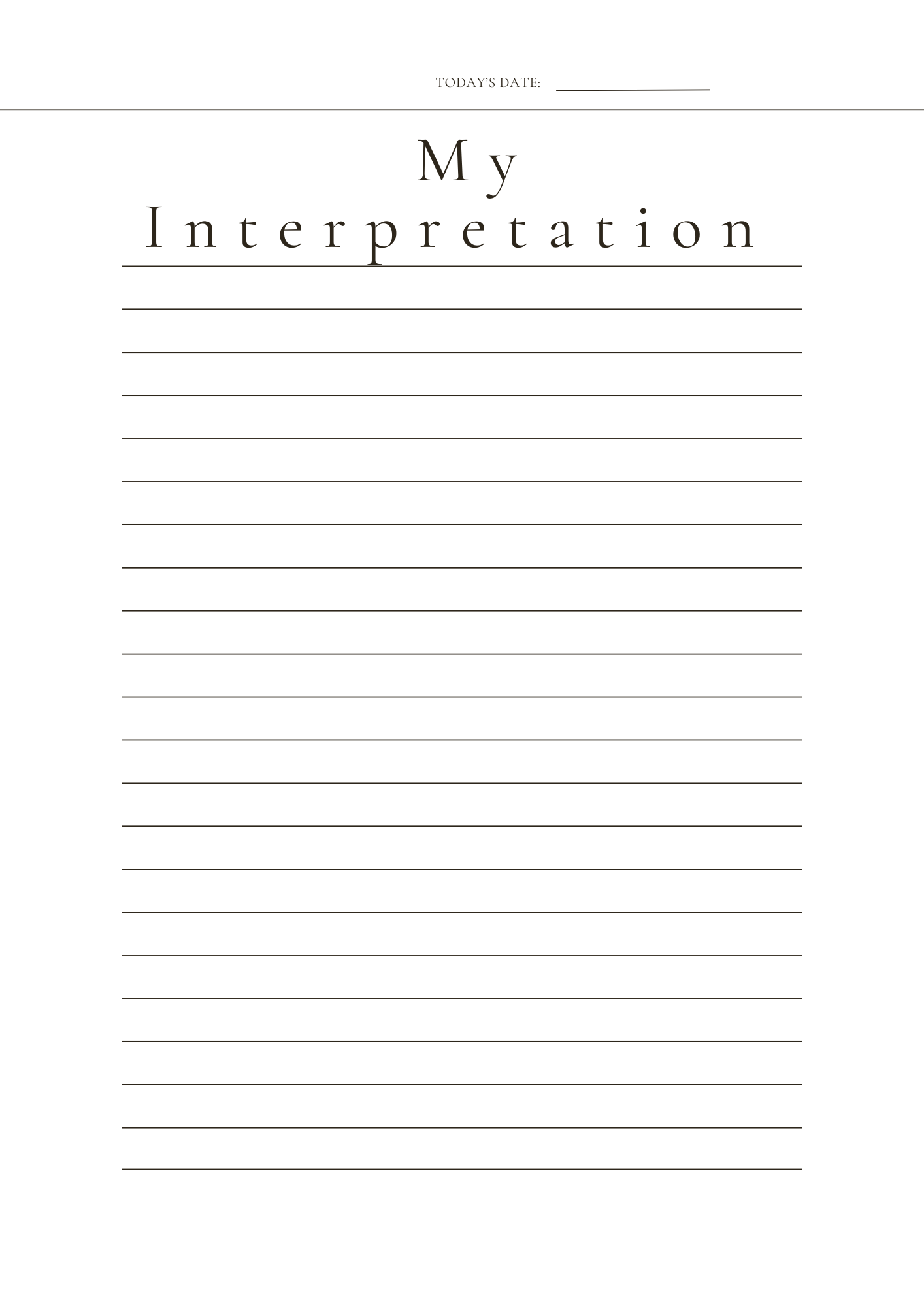 DREAM JOURNAL