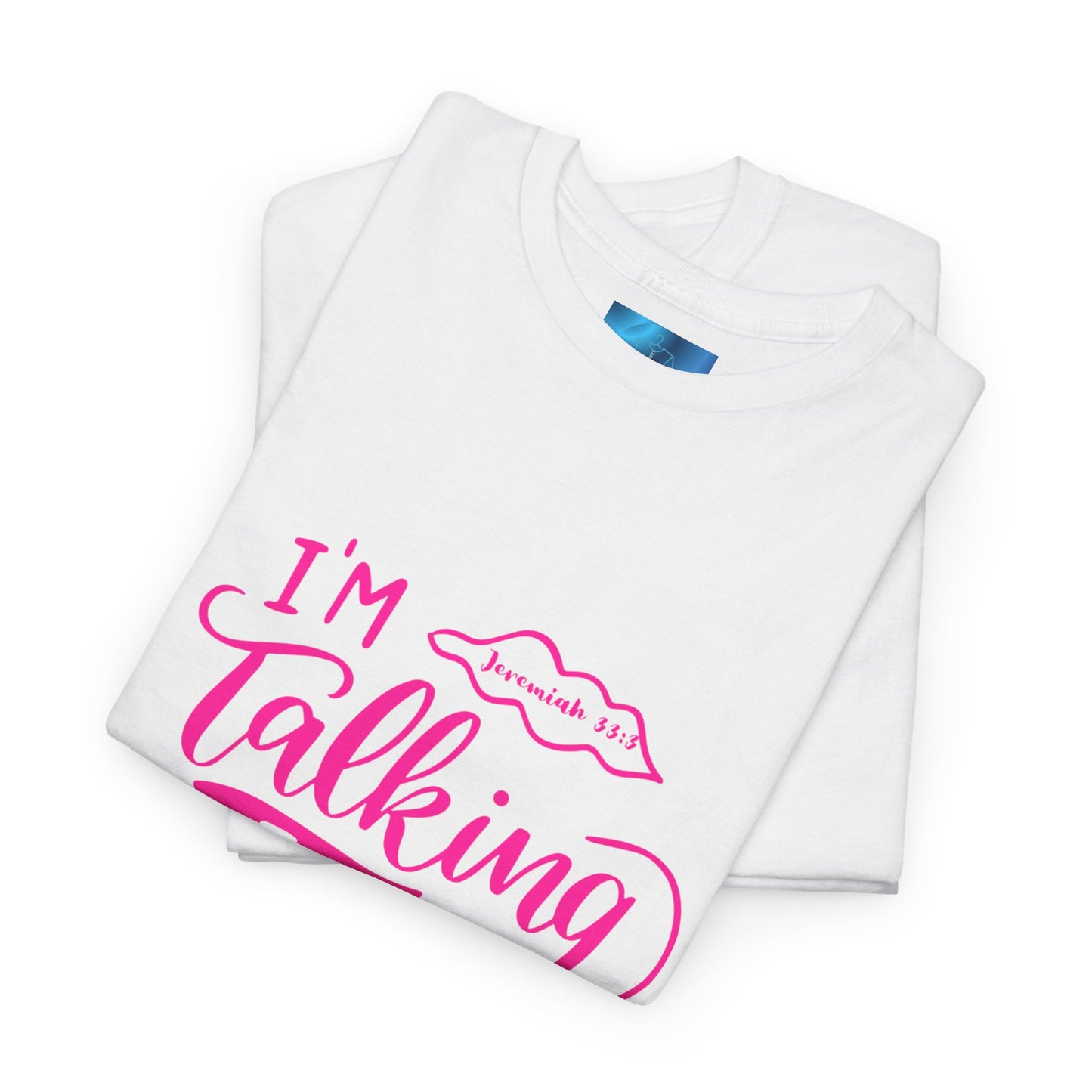 Talking to God Unisex Heavy Cotton Tee