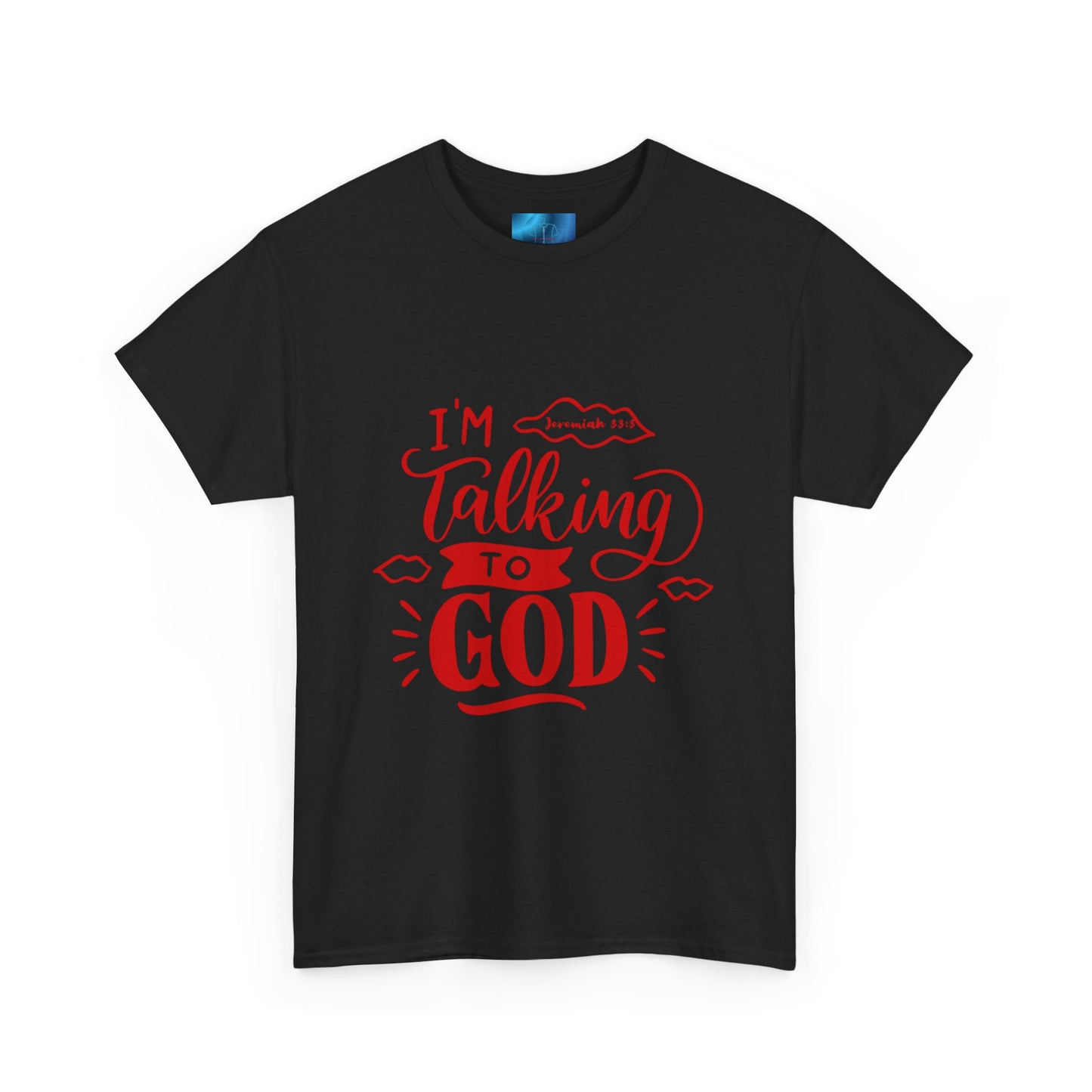 Talking to God Unisex Heavy Cotton Tee
