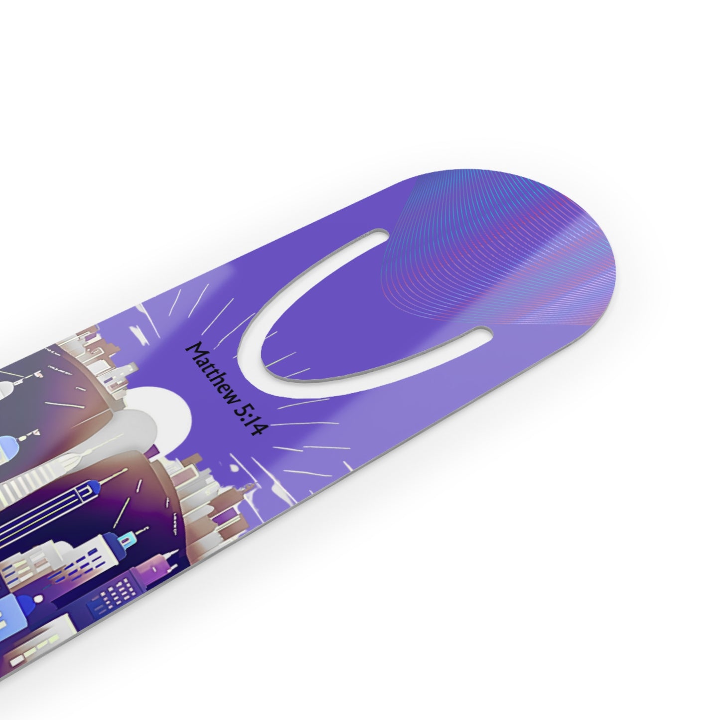 Aluminum Light of The World Bookmark