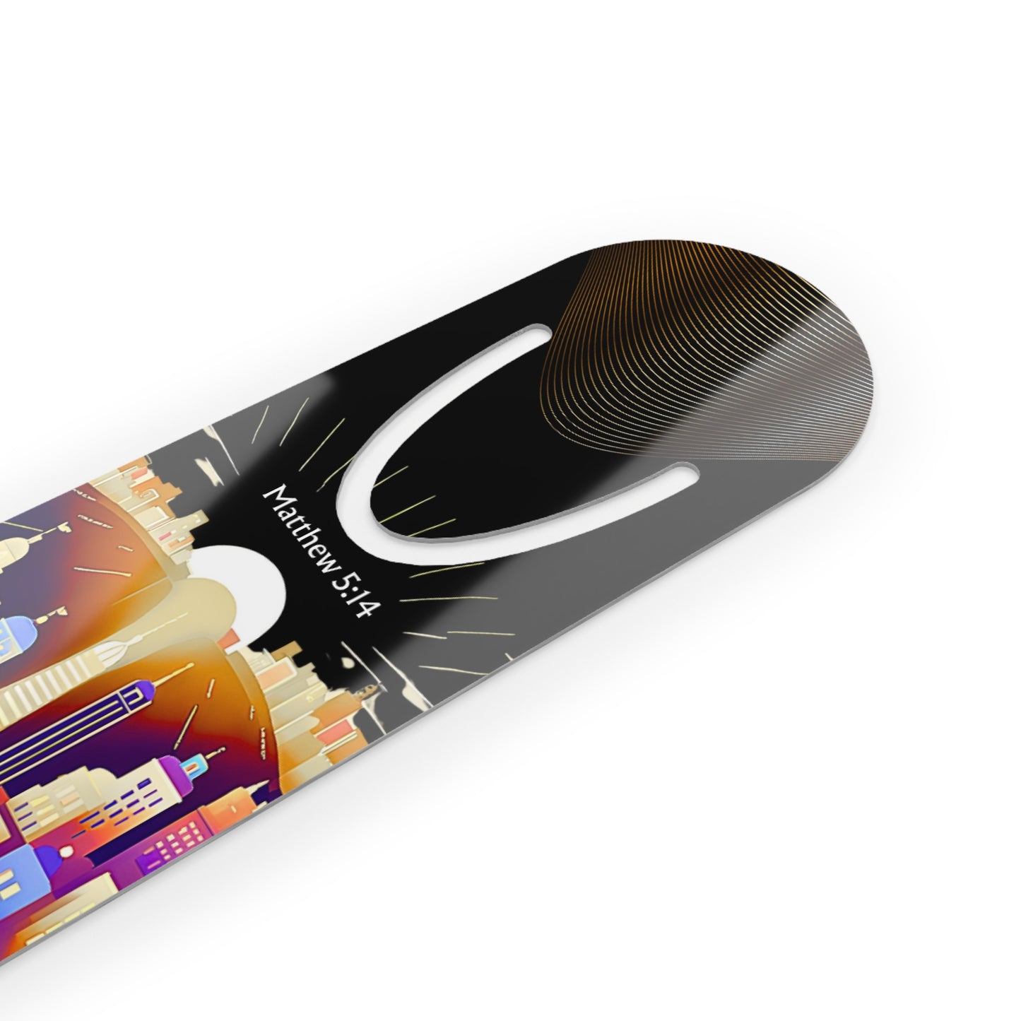 Aluminum Light of The World Bookmark