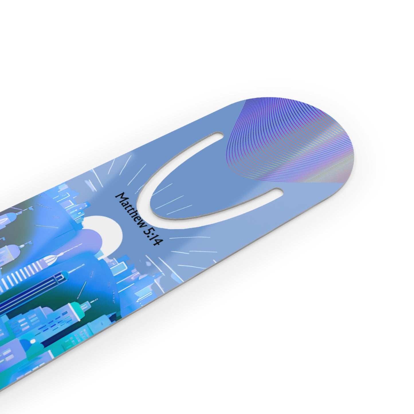 Aluminum Light of The World Bookmark