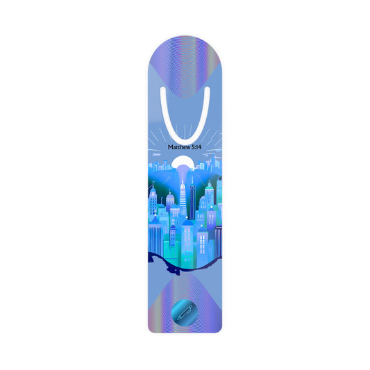 Aluminum Light of The World Bookmark