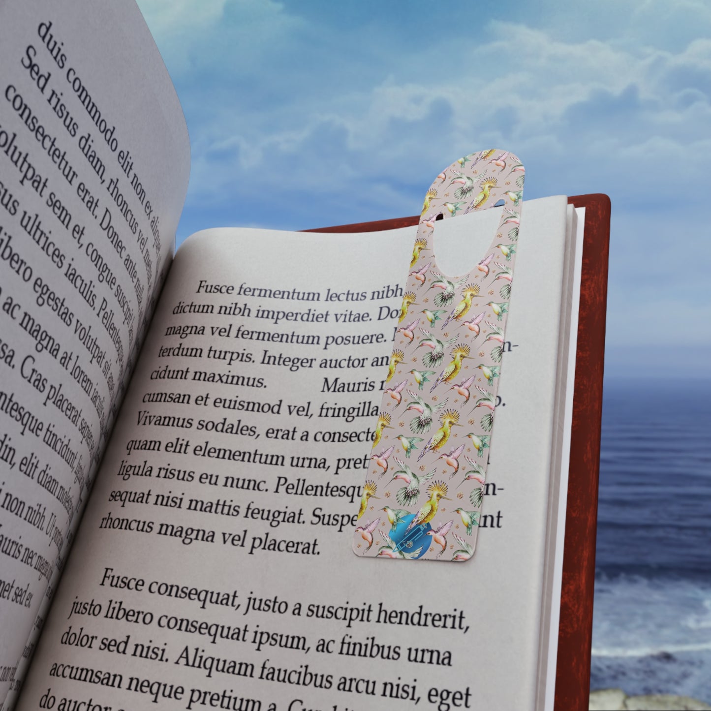 BIRDIE Bookmark- MOCHA