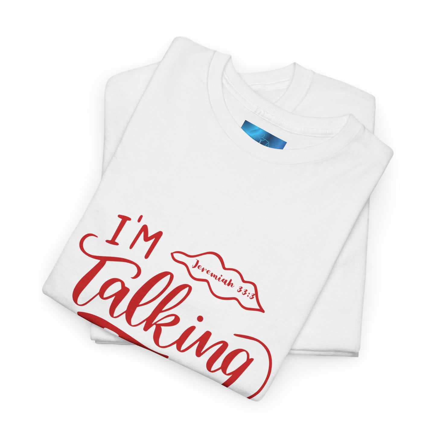 Talking to God Unisex Heavy Cotton Tee