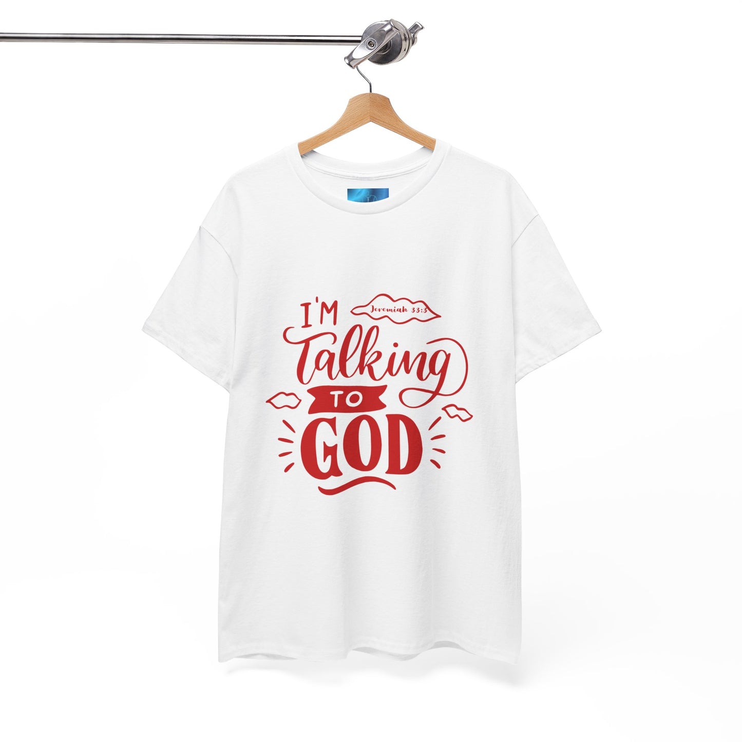 Talking to God Unisex Heavy Cotton Tee