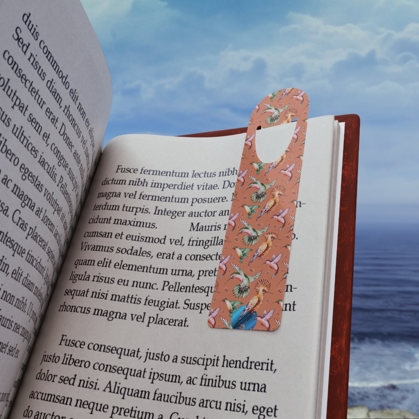 BIRDIE Bookmark-ORANGE