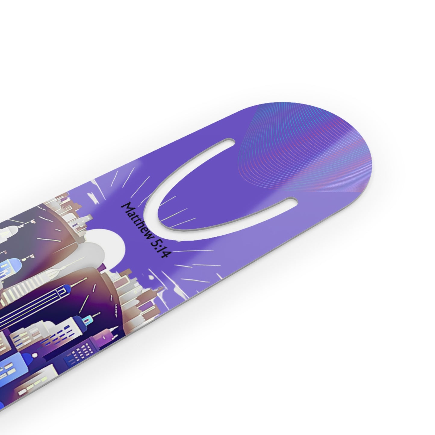 Aluminum Light of The World Bookmark