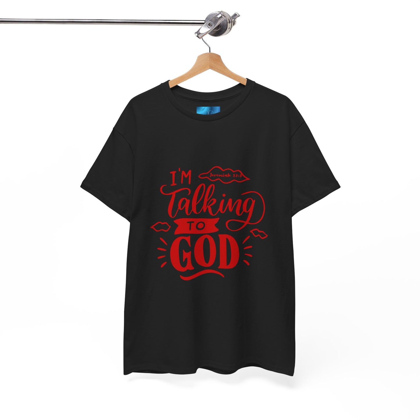 Talking to God Unisex Heavy Cotton Tee