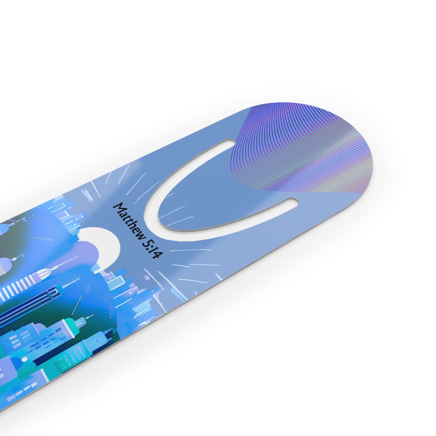 Aluminum Light of The World Bookmark