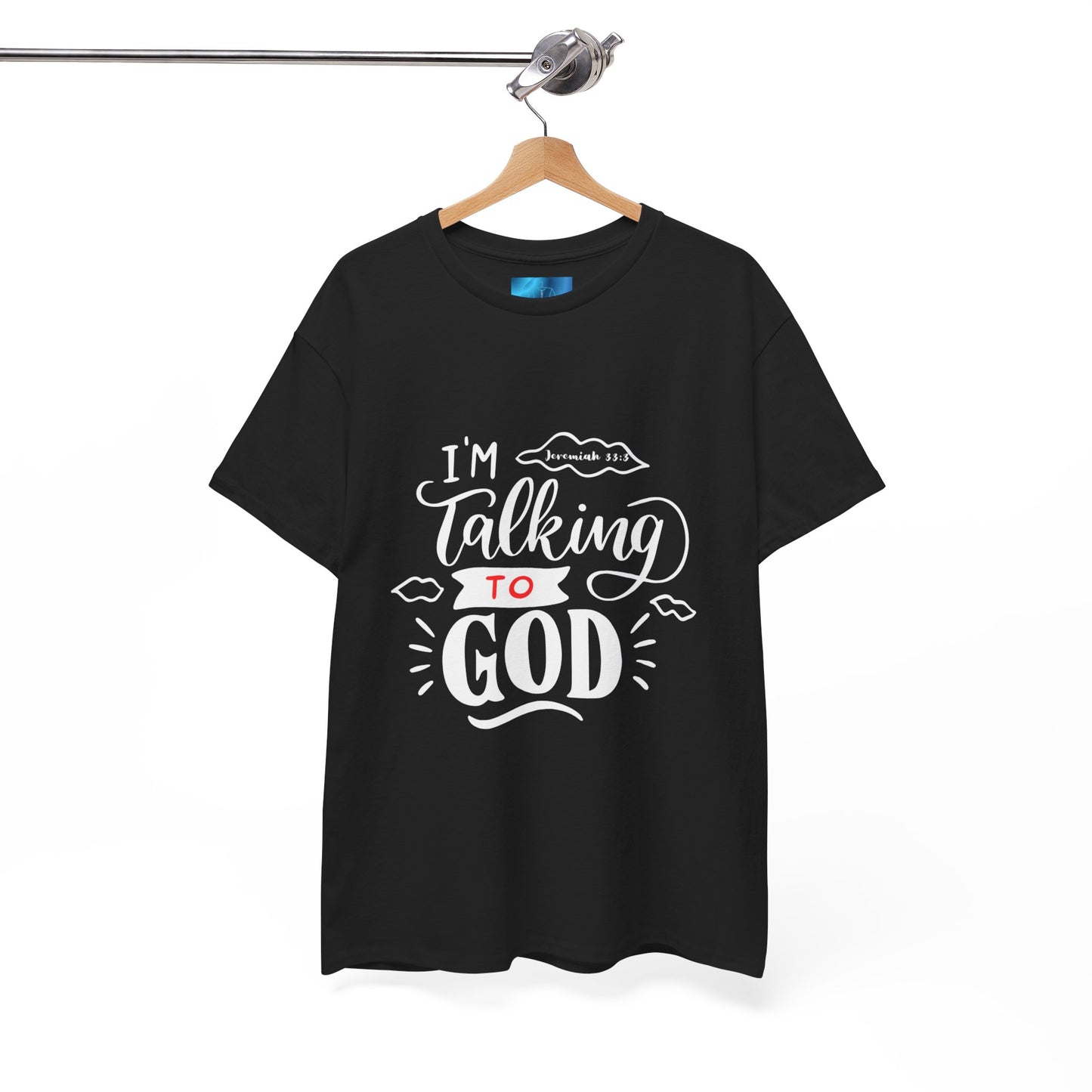 Talking to God Unisex Heavy Cotton Tee