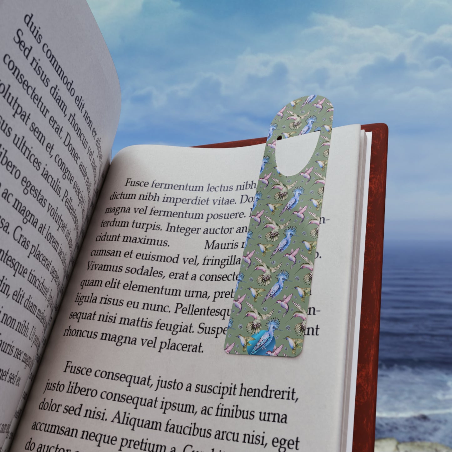 BIRDIE Bookmark-PALE GREEN